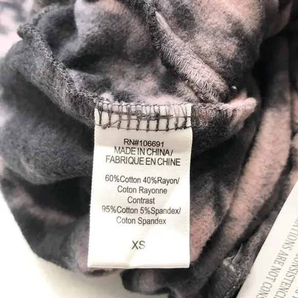 Young Fabulous and Broke Groove Foldover Tie Dye Joggers Pants Women’s Size XS - Picture 8 of 9